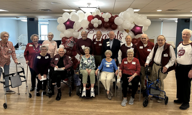 Fifty former classmates move into the same senior living community