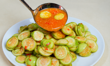 How to make instant pickled eggplant