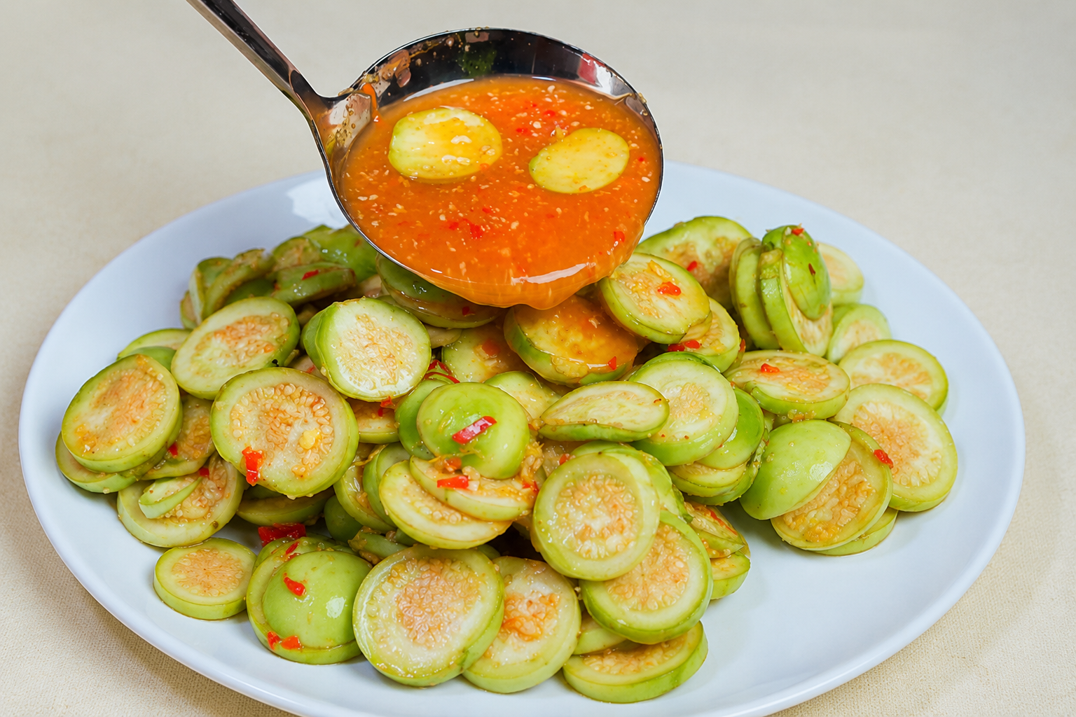 How to make instant pickled eggplant