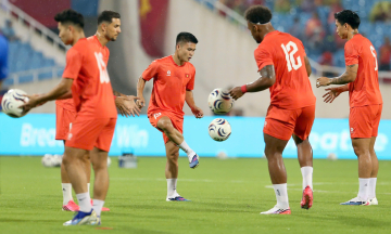 Indonesia - Vietnam: Dinh Bac in the starting lineup, Quang Hai, Xuan Son on the bench