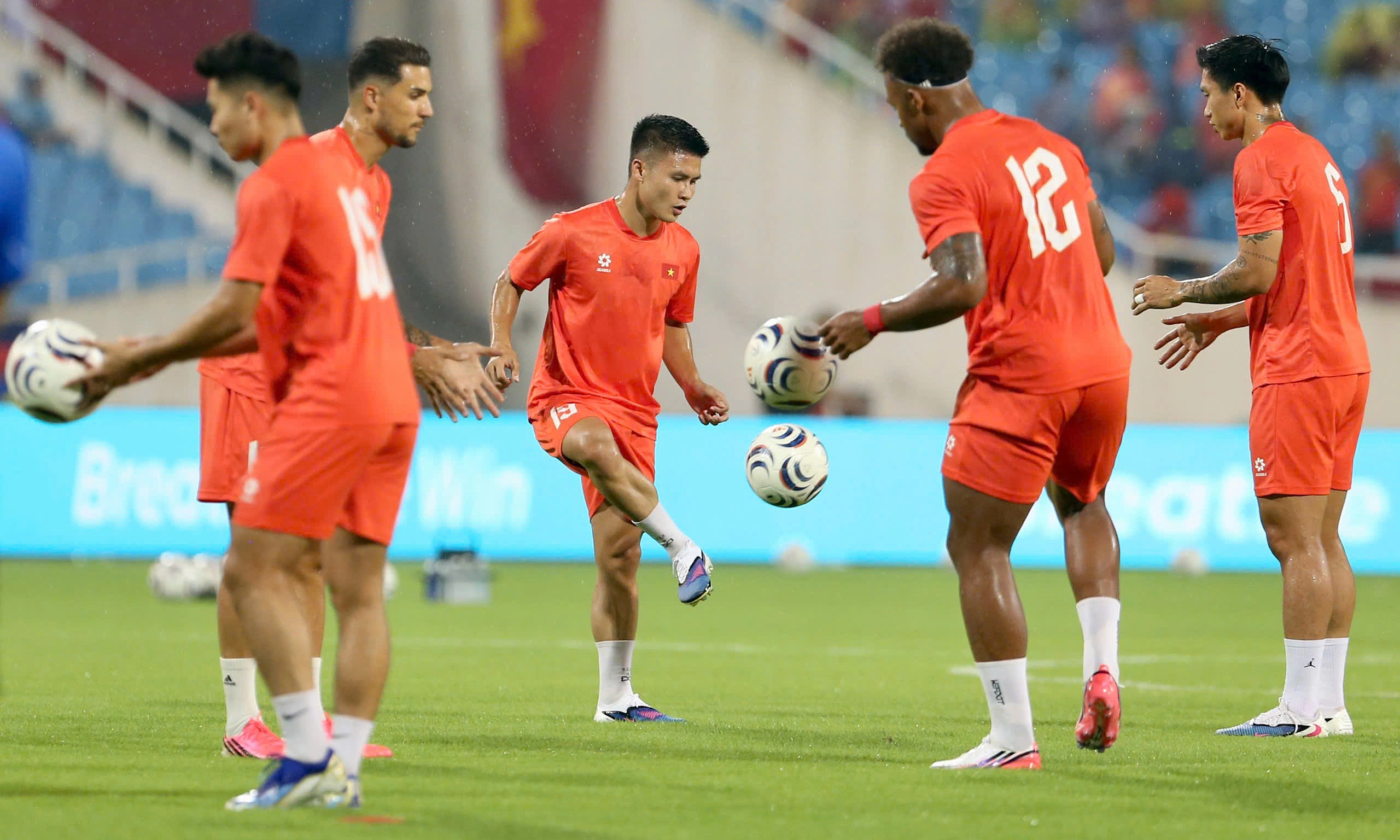 Indonesia - Vietnam: Dinh Bac in the starting lineup, Quang Hai, Xuan Son on the bench