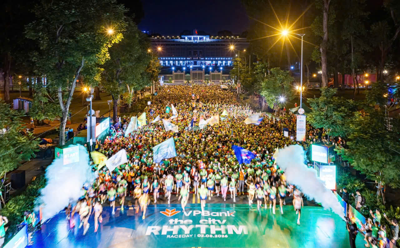 Over 10,500 runners compete at VPBank Ho Chi Minh City Music Half Marathon