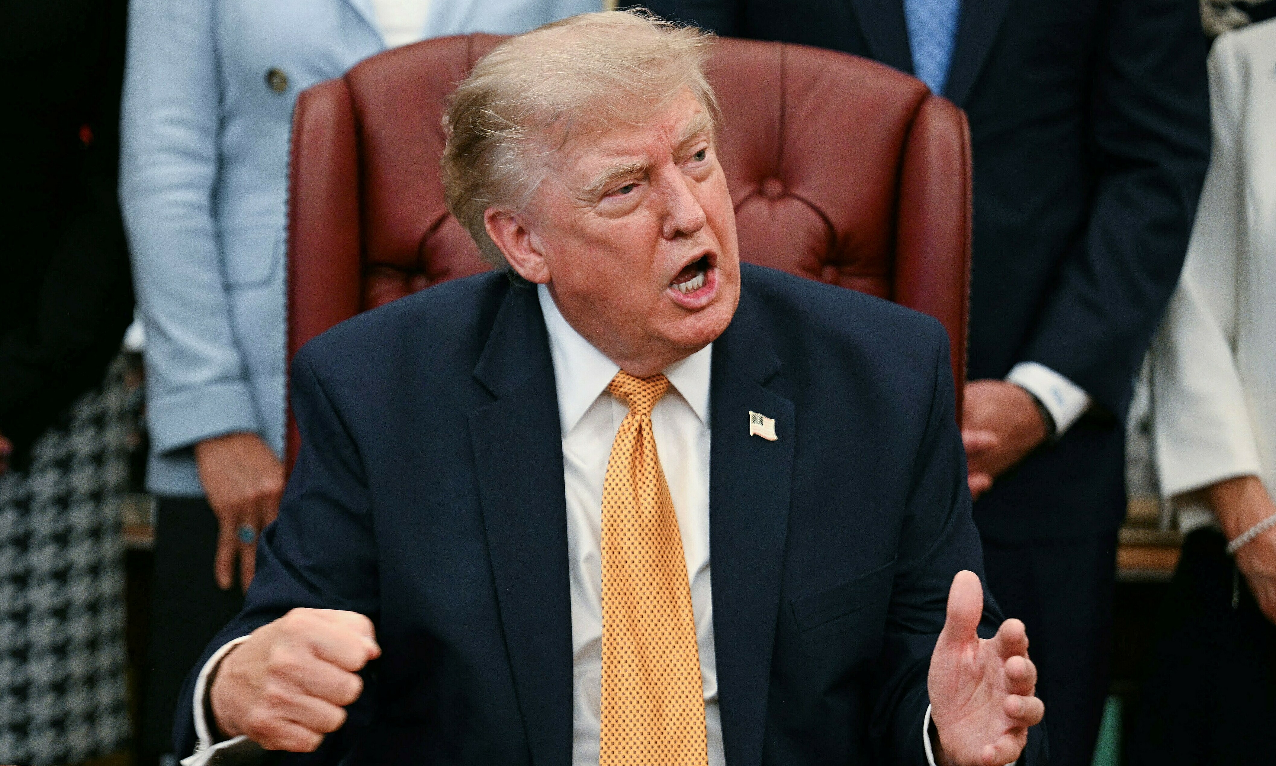 Trump: oil corporations "making a fortune" from Iran conflict