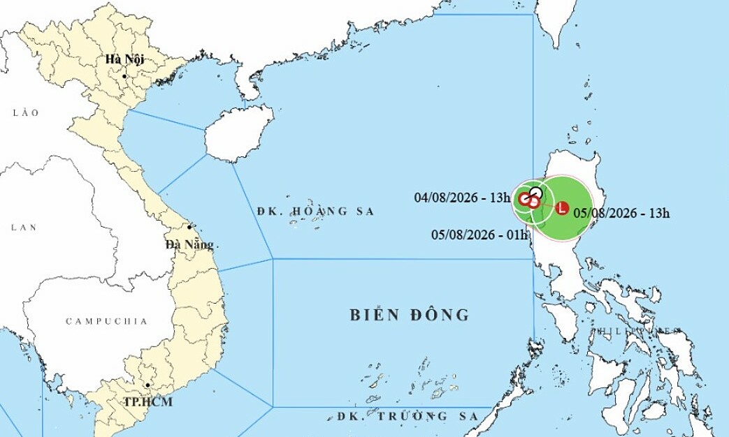 Tropical depression forms in the South China Sea