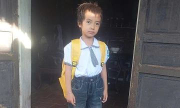 A girl's struggle to attend school despite a brain tumor