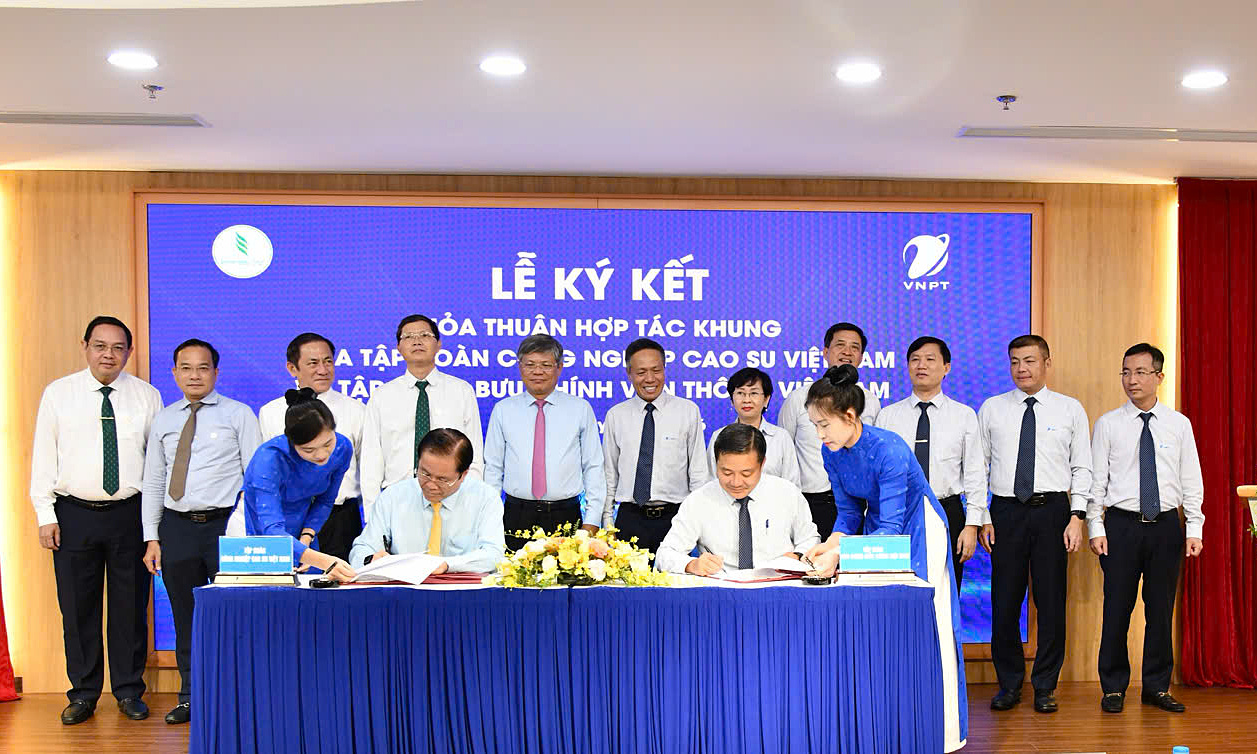 VNPT partners with Rubber Group to develop digital technology industrial park