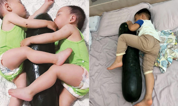 Experts warn of danger turning winter melon into cooling body pillow