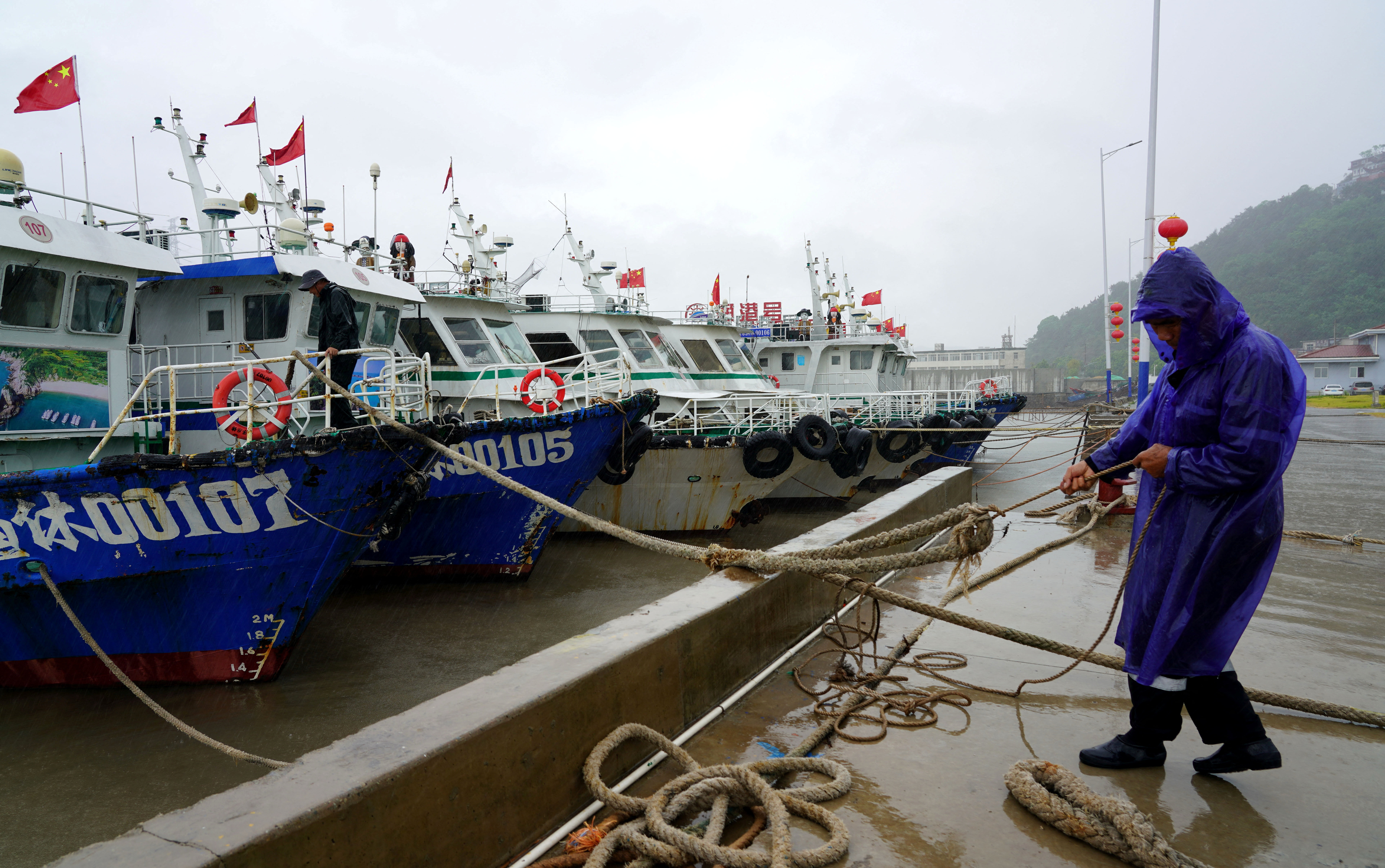China prepares for typhoon 1,230 times the size of Hong Kong