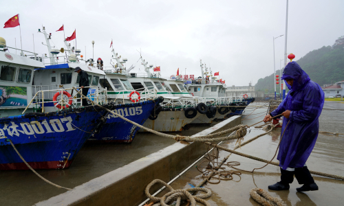 China prepares for typhoon 1,230 times the size of Hong Kong