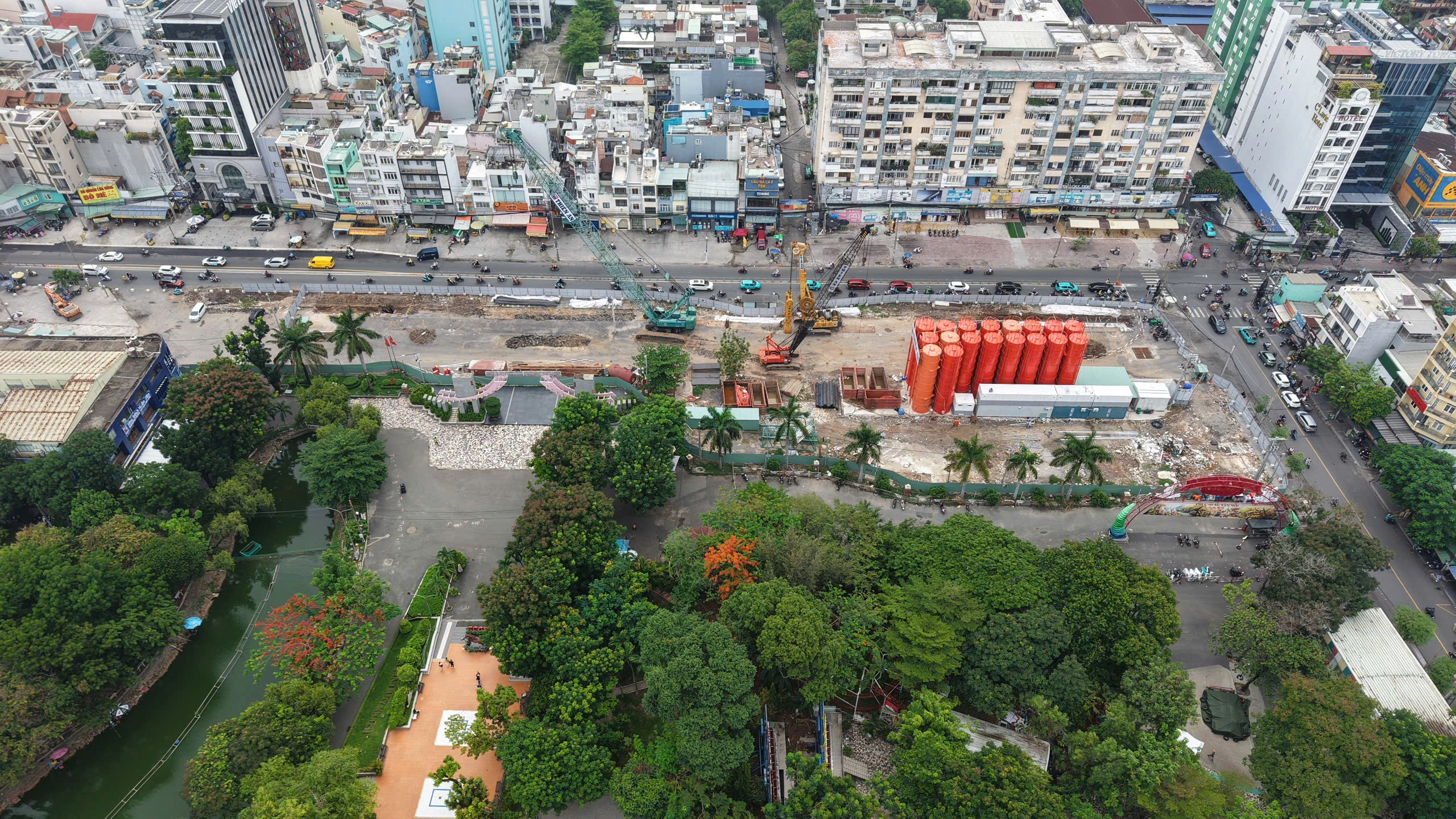Ho Chi Minh City implements one-way car ban on Cach Mang Thang Tam Street