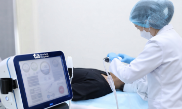 Removing double chin fat for a young man