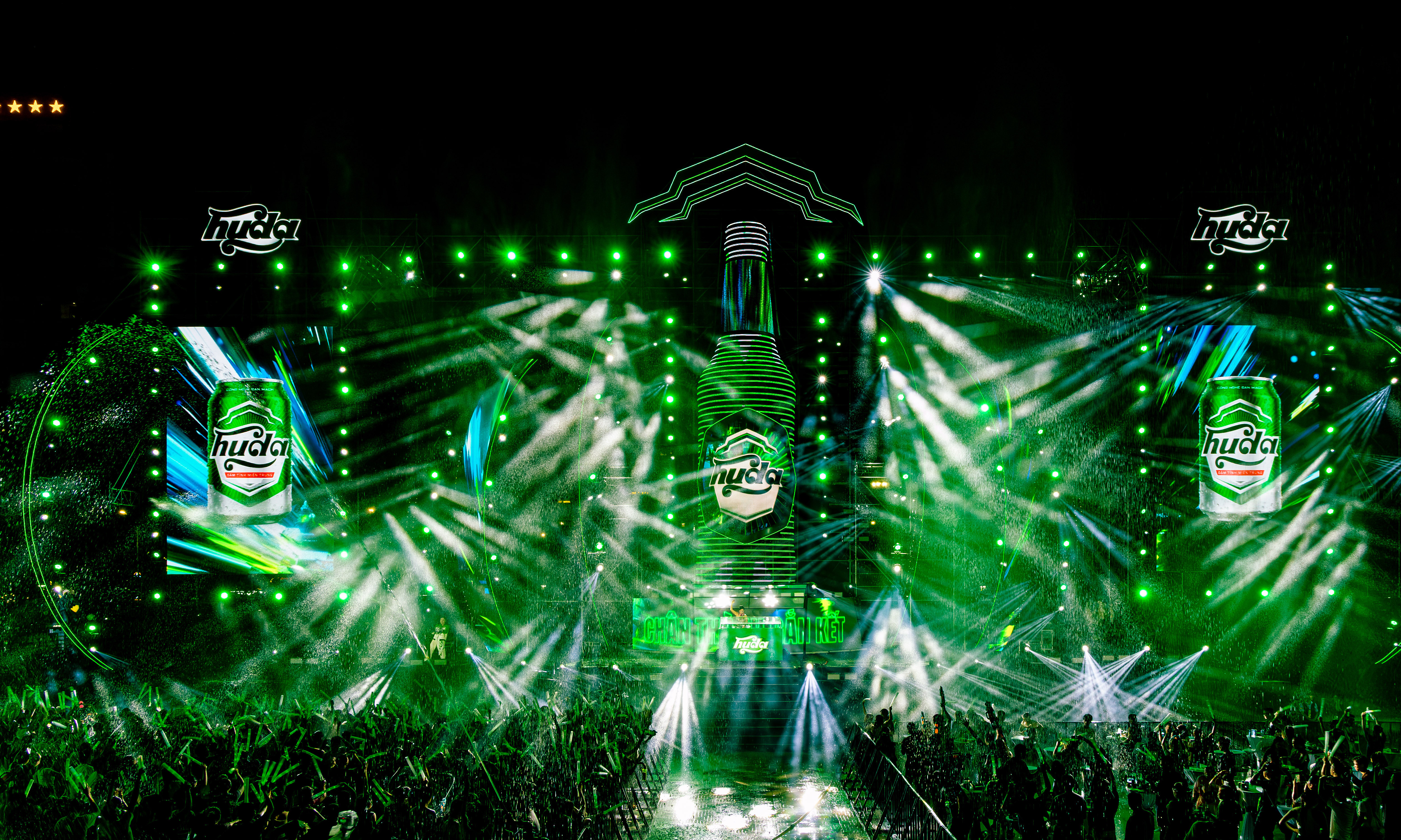 Huda Beach Water Fest experience series at Tam Thanh square