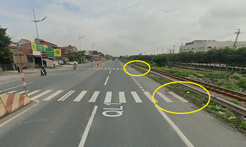 Why are there so many pedestrian crosswalks leading to railway tracks?