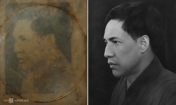 Suspected fallen soldier's photo found during grave relocation in Quang Ngai