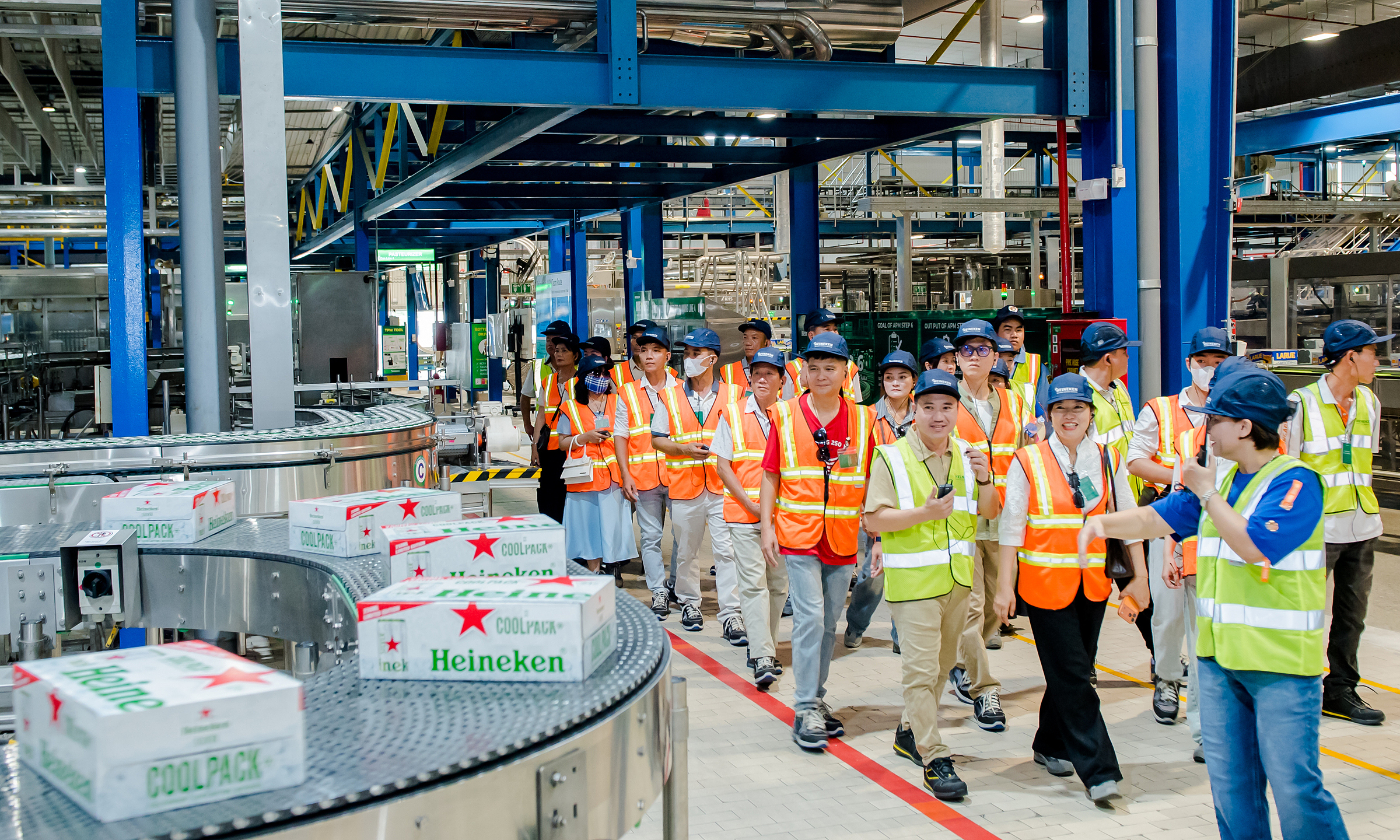 Partners visit Heineken factory in Da Nang
