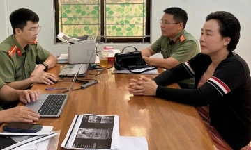 Female TikToker arrested for false information about Gia Lai bank robbery