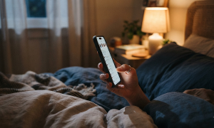 what happens if you are exposed to blue light before sleep?