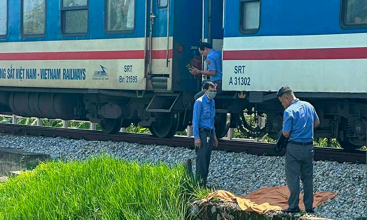 Elderly woman killed by train while crossing railway tracks