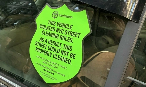 New York reintroduces 'shaming stickers' for illegally parked cars