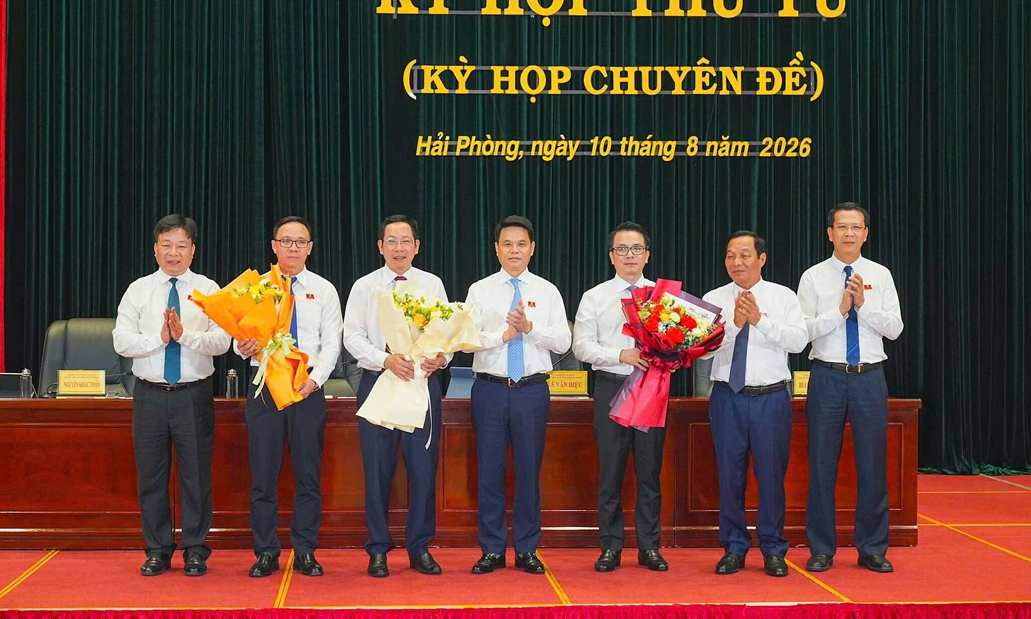 Hai Phong City completes leadership apparatus