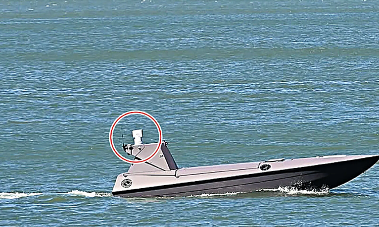 UK robot boat camera "secretly transmitted data abroad"