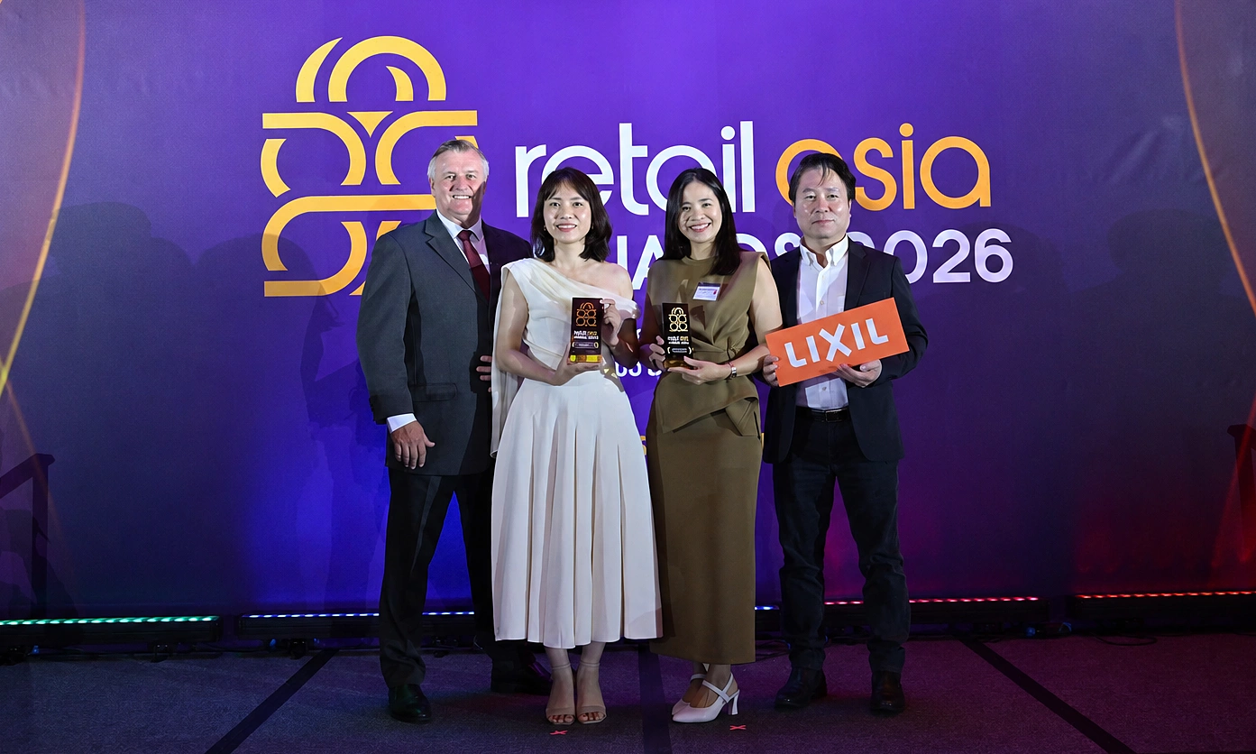 Lixil Vietnam wins double at Retail Asia Awards 2026
