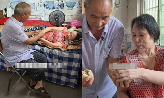 A husband's 25-year vigil: preventing bedsores for his paralyzed wife