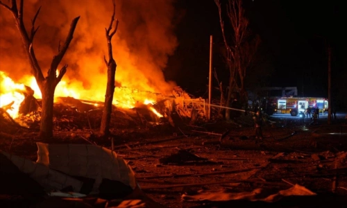 Russia strikes Ukraine, causing 'earthquake-like' tremors