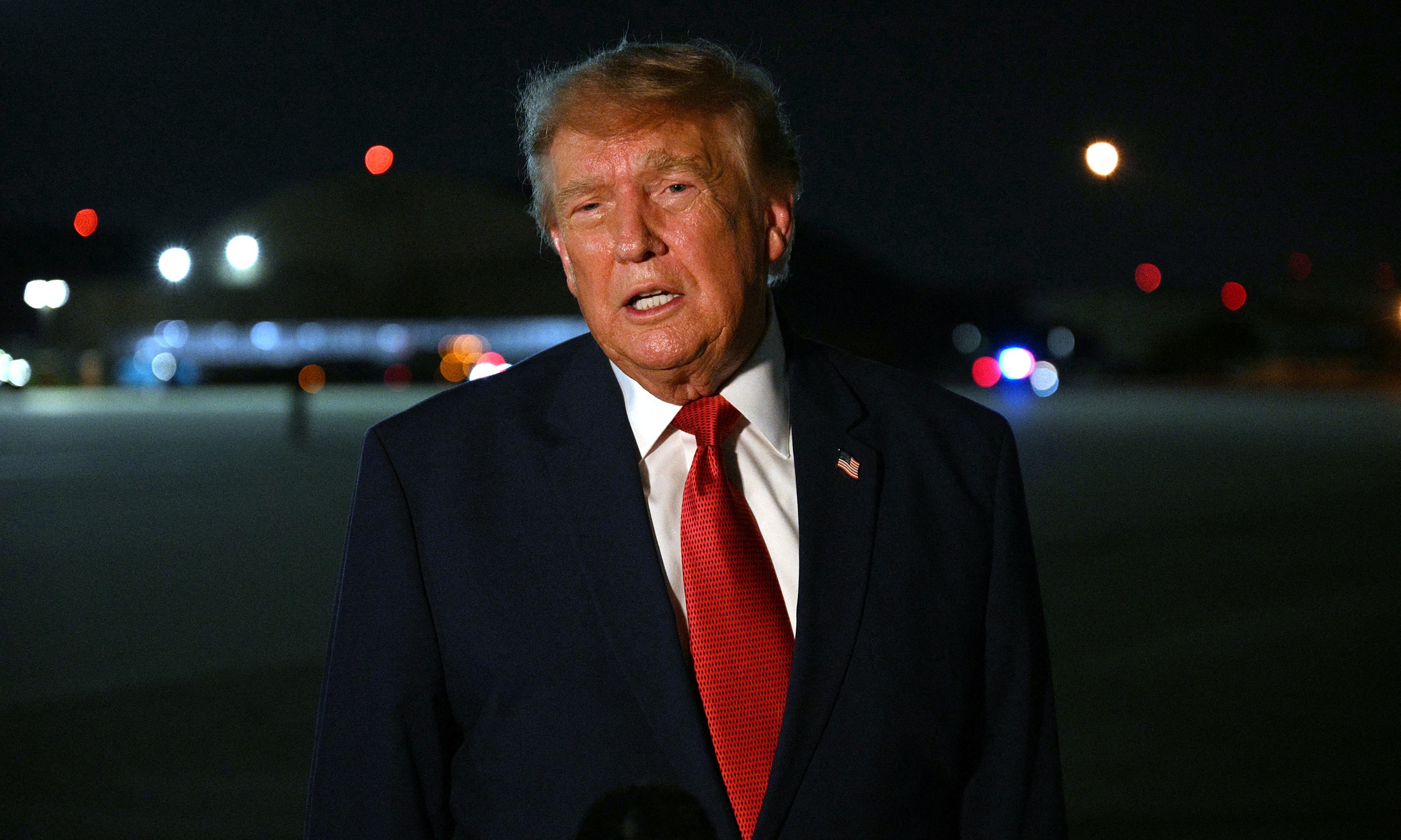 Trump reveals reason for secret plane swap upon leaving Turkey