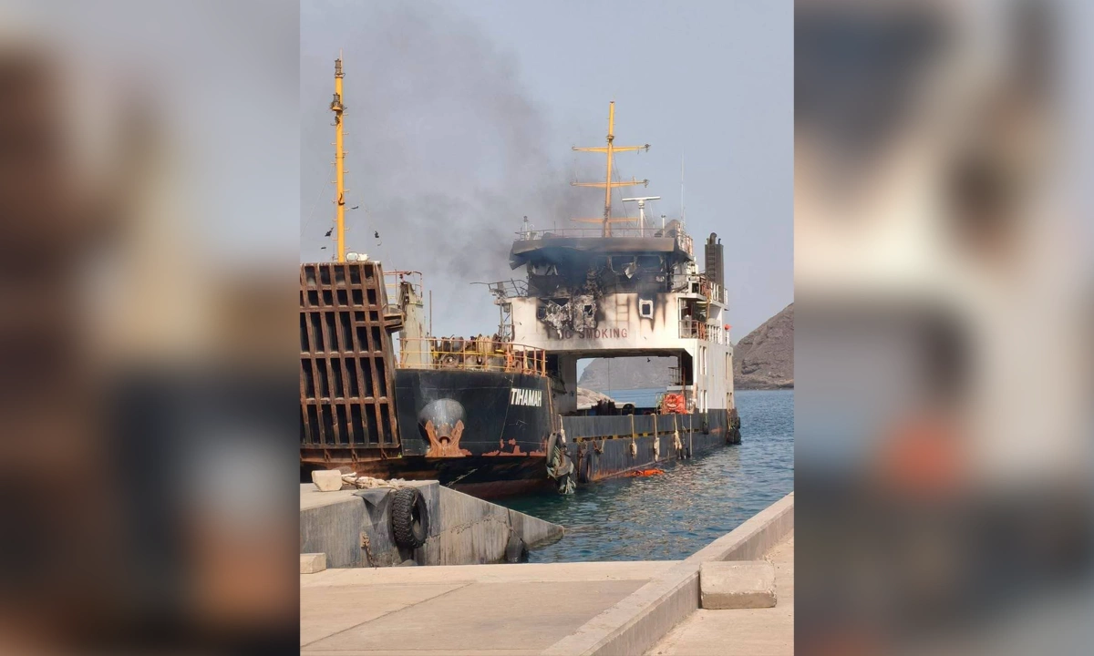 Cargo ship hit by missile in Red Sea, six dead