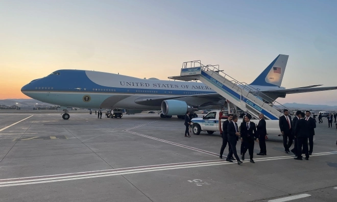 Tehran says Trump switched planes due to 'fear of Iran's power'