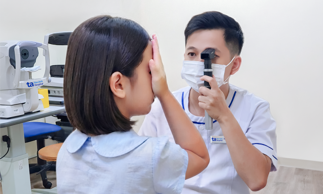 A 9-year-old child's myopia increases by mot diopter after summer break