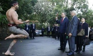New Zealand welcomes general secretary, president To Lam with Maori warrior dance