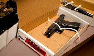 Why police store firearm evidence in paper, not plastic?