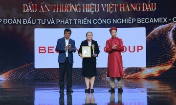 Becamex honored with 'leading Vietnamese brand footprint'