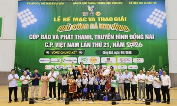 C.P. Vietnam supports children's football playground