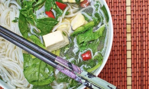 Vegetarian pho ranks among Asia's best