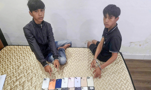Twin brothers steal 27 iPhones
