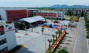 FPT Vinh inter-level school at Eco Central Park opens