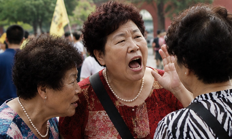 Why Chinese people speak loudly in public