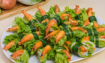 how to make shrimp rolls