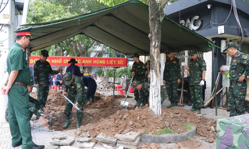 Vinh Long searches for remains of 10 martyrs in central park