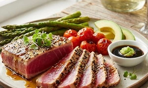 What happens to diabetics when they eat red meat?