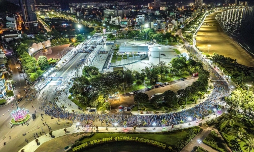 Quy Nhon's changing face through VnExpress Marathon seasons