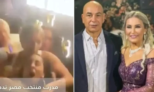 Egypt national team coach collapses due to two wives brawling