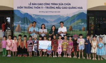 Volvo Car Vietnam supports new school construction and repairs