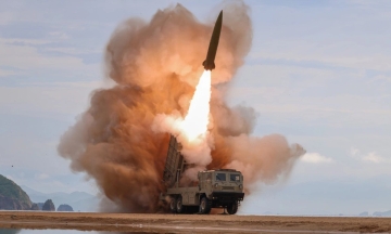 North Korea launches 10 ballistic missiles amidst US-South Korea drills