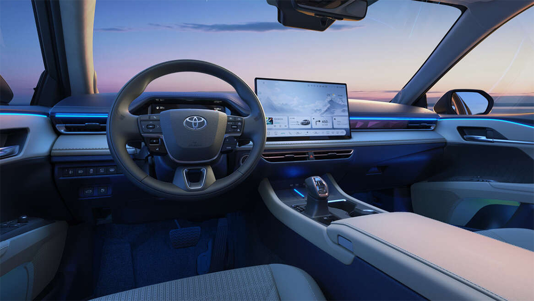 Toyota Camry 2026 packed with interior technology, priced from 25,500 USD