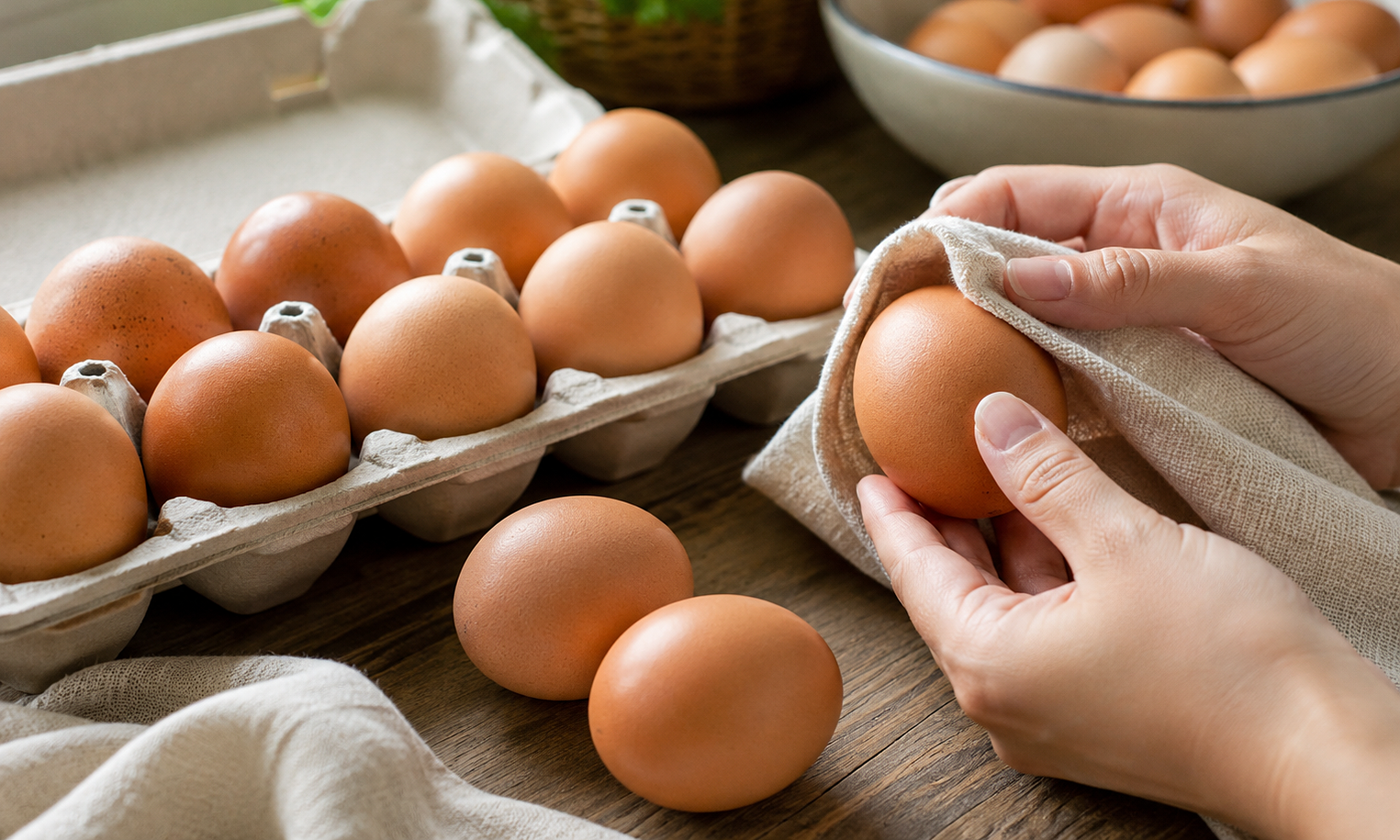 Should you wash eggs before cooking?