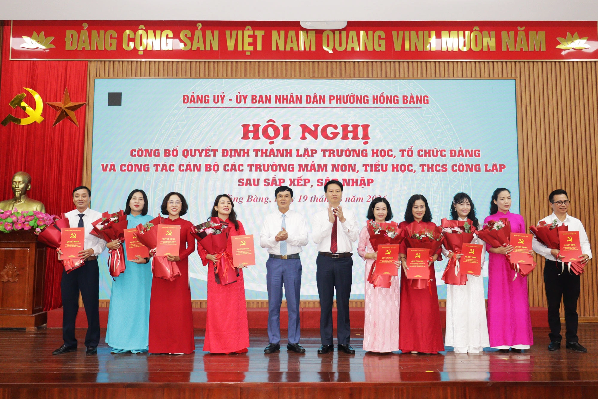 Hai Phong announces 780 schools after merger